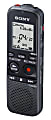 Sony ICD PX333 Digital Voice Recorder - 4 GB Flash MemoryLCD - Headphone - 96 HourspeaceRecording Time - Portable