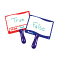 Flipside Write On/Wipe Off Answer Boards, 8" x 6" x 1/8", Assorted Colors, Pack Of 10 1 thumbnail image