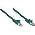 Intellinet Patch Cable, Cat5e, UTP, 10', Green