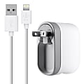 Belkin® Swivel Charger With Lightning ChargeSync Cable, White 1 thumbnail image