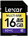 Lexar™ SDHC™ Class 10 Memory Card, 16GB 1 thumbnail image