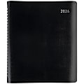 Office Depot Brand Weekly Monthly Appointment Book Planner, 7" x 9", Black, January 2026 to December 2026, OD71160026 1 thumbnail image