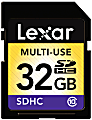 Lexar™ SDHC™ Class 10 Memory Card, 32GB