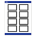 Avery® Printable Tags With Sure Feed® Technology, 2" x 3", Matte White With Black Border, Pack Of 80 1 thumbnail image