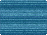 Carpets for Kids® KIDSoft™ Subtle Stripes Tonal Solid Rug, 4’ x 6', Blue/Teal 1 thumbnail image