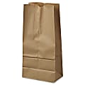 General Paper Grocery Bags, #16, 40 Lb, 16"H x 7 3/4"W x 4 13/16"D, Kraft, Pack Of 500 Bags
