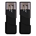 PNY® Attaché 3 USB 2.0 Flash Drives, 128GB, Pack Of 2 Drives