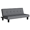 Lifestyle Solutions Serta Terri Convertible Sofa, Charcoal 1 thumbnail image