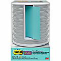 Post-it® Pop-up Aqua Notes Vertical Dispenser - 3" x 3" Note - Light Gray 1 thumbnail image