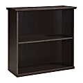 Office Star™ Jefferson 31"H 2-Shelf Bookcase With Lockdowel™ Fastening System, Espresso