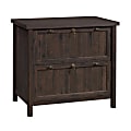 Sauder® Costa 33-3/8"W x 21-15/16"D Lateral 2-Drawer File Cabinet, Coffee Oak 1 thumbnail image