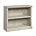 Sauder® Select 30"H 2-Shelf Bookcase, Chalked Chestnut