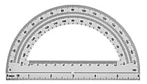 Emraw Super Great Semicircular 6" Inch Protractor 180