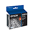 Epson® 252XL DuraBrite® Ultra High-Yield Black Ink Cartridge, T252XL120-S