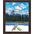 Amanti Art Fresco Dark Walnut Wood Picture Frame, 19" x 23", Matted For 16" x 20" 1 thumbnail image