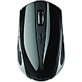Micro Innovations EasyGlide 4230400 Mouse - SurfaceTrack - Wireless - Radio Frequency - 2.40 GHz - Black - USB - 1600 dpi - Tilt Wheel - 5 Button(s) 1 thumbnail image