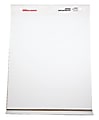 Office Depot® Brand 30% Recycled Table Top Flip Chart, 20" x 23", Plain White Paper, 25 Sheets