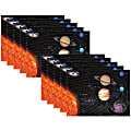 Ashley Productions Smart Poly PosterMat Pals Space Savers, 13" x 9-1/2", Solar System, Pack Of 10 Pieces