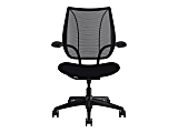 Humanscale Liberty - Chair - task - armrests - tilt - swivel - plastic, aluminum, steel - black