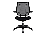 Humanscale Liberty - Chair - task - armrests - tilt - swivel - plastic, aluminum, steel - black 1 thumbnail image