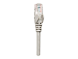 Intellinet Network Patch Cable, Cat5e, 7.5m, Grey, CCA, U/UTP, PVC, RJ45, Gold Plated Contacts, Snagless, Booted, Lifetime Warranty, Polybag - Patch cable - RJ-45 (M) to RJ-45 (M) - 25 ft - UTP - CAT 5e - molded, snagless - gray 1 thumbnail image