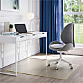 Deflecto OceanMat Chairmat - Hard Floor, Wood Floor, Tile Floor, Laminate Floor, Floor, Commercial - 46" Width x 60" Depth - Rectangular - Plastic - Clear - 1Each