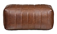Realspace™ Footrest, 12"H x 22"W x 10"D, Brown 1 thumbnail image