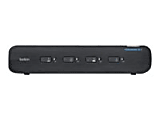 Belkin Universal Secure KVM Switch, 4 Port, Dual Head - 4 Computer(s) - 1 Local User(s) - 3840 x 2160 - 11 x USB - Desktop, Rack-mountable, Under Table - TAA Compliant 1 thumbnail image