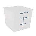 Cambro CamSquare Food Storage Container, 6 Qt, Semi-Clear 1 thumbnail image