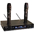 Pyle PDWM3000 Dual VHF Rechargeable Wireless Microphone System 1 thumbnail image