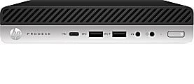 HP ProDesk 600G4 Mini Refurbished Desktop PC, Intel® i5, 16GB Memory, 256GB Solid State Drive, Windows® 10 Pro, Video Memory Installed