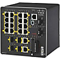 Cisco IE-2000-16TC-G-L Ethernet Switch - 20 Ports - Manageable - Fast Ethernet, Gigabit Ethernet - 10/100Bas - IE200016TCGL 1 thumbnail image