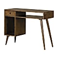 South Shore Kodali 40"W Computer Desk, Natural Walnut 1 thumbnail image