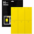 Avery UltraDuty Plastic Tags, 5.5" x 2.83" , Yellow (62402) - 2.92" Length x 5.50" Width - 60 - Plastic, Polyester - Yellow