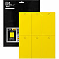 Avery® UltraDuty Plastic Tags, 5.5" x 2.83" , Yellow (62402) - 2.92" Length x 5.50" Width - Plastic, Polyester - Yellow - 60 / Pack 1 thumbnail image