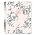 2025 Blue Sky Weekly/Monthly Planning Calendar, 8-1/2” x 11”, Drawn Peony, January 2025 To December 2025 1 thumbnail image