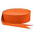 Amscan Jumbo Crepe Paper Streamers, 500', Orange Peel, Pack Of 6 Rolls 1 thumbnail image