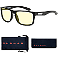 GUNNAR Gaming & Computer Glasses - Intercept, Onyx, Amber Tint, GUNNAR-Focus - Onyx Frame/Amber Lens