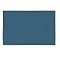 Ghent Vinyl Non-Magnetic Bulletin Board, 48-1/2" x 88", Ocean, Satin Aluminum Frame