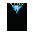 Flipside Non-Magnetic Unframed Dry-Erase Whiteboards, 9" x 12" x 1/8", Black, Pack Of 6 1 thumbnail image