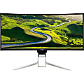 Acer XR382CQK UW-QHD+ Curved Screen LCD Monitor - 21:9 - Black - 37.5" Viewable - In-plane Switching (IPS) Technology - LED Backlight - 3840 x 1600 - 1.07 Billion Colors - FreeSync - 300 Nit - 1 ms - 75 Hz Refresh Rate - HDMI - DisplayPort 1 thumbnail image