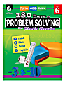 Shell Education 180 Days Of Problem Solving, Grade 6 1 thumbnail image