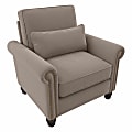 Bush® Furniture Coventry Accent Chair With Arms, Tan, Standard Delivery 1 thumbnail image