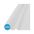 Amscan Plastic Jumbo Table Roll, 40" x 250', Frosty White 1 thumbnail image
