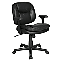 RS To Go Dorra Low-Back Task Chair, Black