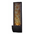 Kenroy Home Triptych Indoor/Outdoor Wall Fountain, 36-3/4”H x 10-1/4”W x 8-1/2”D, Black/Slate 1 thumbnail image