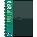 Willow Creek - Fitness planner - week/month to view - wire-bound - large - Letter A Size (8.5 in x 11 in) - 160 pages 1 thumbnail image