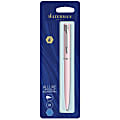 Waterman® Allure Ballpoint Pen, Medium Point, 1.0 mm, Pink Barrel, Blue Ink