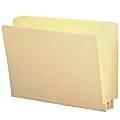 Smead® End-Tab File Folders With Antimicrobial Protection, Straight Cut, Letter Size, Pack Of 100