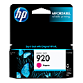 HP 920 Magenta Ink Cartridge, CH635AN 1 thumbnail image